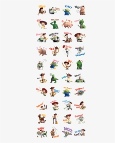 Toy Story Line Sticker Gif & Png Pack - Toy Story 3 Sticker, Transparent Png, Transparent PNG