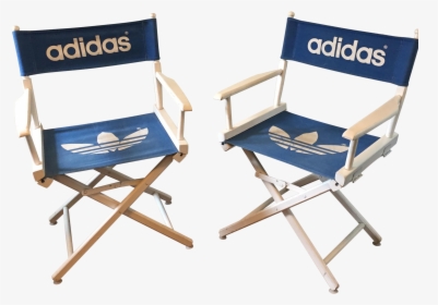 1980 S Adidas Trefoil Logo Director S Chairs - Adidas Chair, HD Png Download, Transparent PNG