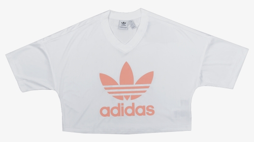 White And Peach Adidas Shirt, HD Png Download, Transparent PNG