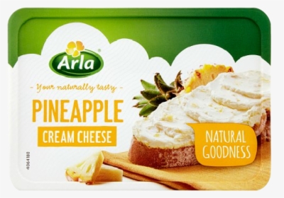 Arla Cream Cheese Pineapple 150g - Arla Pineapple Cream Cheese, HD Png Download, Transparent PNG
