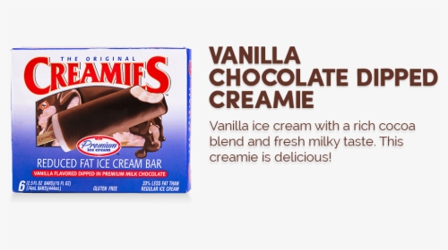 Vanilla Ice Cream Bar - Ice Cream Bar, HD Png Download, Transparent PNG