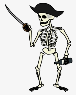 Pirate Skeleton, HD Png Download, Transparent PNG