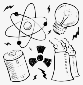 Nuclear Energy Drawings, HD Png Download, Transparent PNG