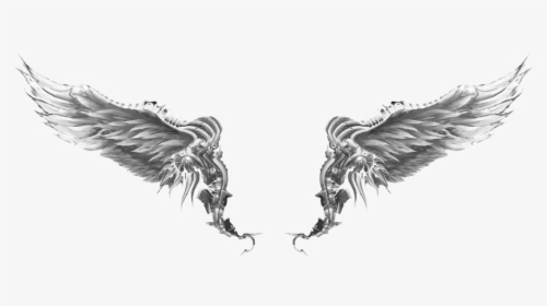 Transparent Love Tattoo Png - Chest Wings Tattoo Png, Png Download, Transparent PNG