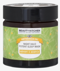 Ao Night Halo Potent Sleep Mask Jar Cut Out - Beauty Kitchen, HD Png Download, Transparent PNG