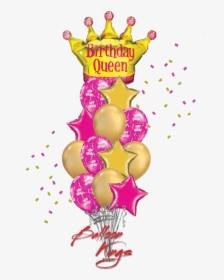 Birthday Queen Bouquet - Happy Birthday Queen, HD Png Download, Transparent PNG