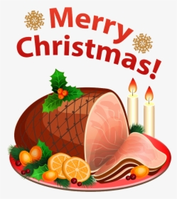 Christmas Dinner Png Mulled Wine Christmas Ham Sunday - Tangerine, Transparent Png, Transparent PNG