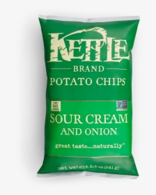 Kettle Cooked Sour Cream And Onion Chips, HD Png Download, Transparent PNG