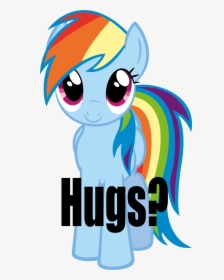 Bronybait, Cute, Dashabetes, Hug, Hug Request, Rainbow - My Little Pony Rainbow Png, Transparent Png, Transparent PNG