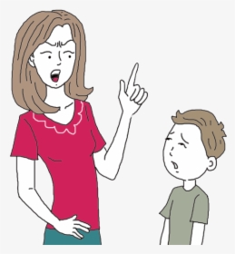 Angry At Children - Cartoon, HD Png Download, Transparent PNG