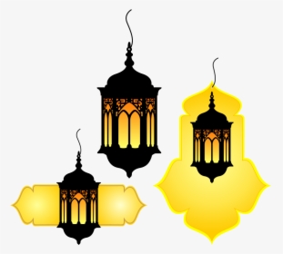 Quran Vintage Muslim Lamp Vector Islam Hand-painted - Ramadan Lamp Clipart, HD Png Download, Transparent PNG