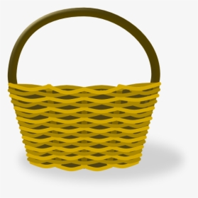 Empty - Apple - Basket - Clipart - Hot Air Balloon Basket Cartoon, HD Png Download, Transparent PNG