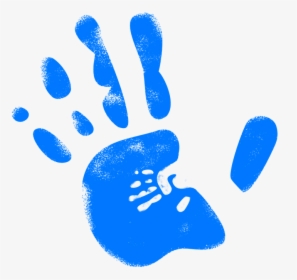 Hand, Reprint, Handprint, In, Finger, Color, Colorful - Fathers Day Poem Handprint, HD Png Download, Transparent PNG