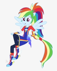 Vector Library Download Artist Ilaria Clothes Cute - Mlp Equestria Girls Forgotten Friendship Rainbow Dash, HD Png Download, Transparent PNG