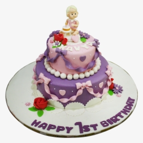 1st Birthday Cake Png, Transparent Png, Transparent PNG