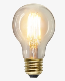 Led Lamp E27 A60 Soft Glow - Transparent Background Light Bulb Png, Png Download, Transparent PNG