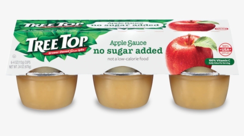 Applesauce - Tree Top Apple Sauce No Sugar Added, HD Png Download, Transparent PNG