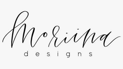 Moriina Designs - Calligraphy, HD Png Download, Transparent PNG