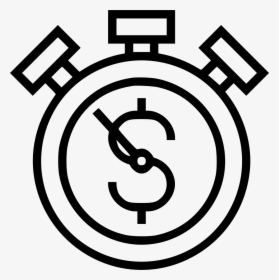 Time Is Money - Clock Fast Going Vector, HD Png Download, Transparent PNG
