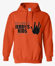 Jerry’s Kids Handprint Pullover Hoodie - Black And Orange Hoodie Revenge, HD Png Download, Transparent PNG