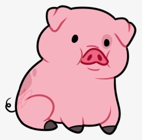 Pig Outline Cliparts - Transparent Pig Cartoon Png, Png Download, Transparent PNG