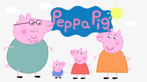 Peppa Pig Logo Png, Transparent Png, Transparent PNG
