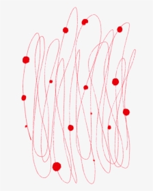 #abstract #decoration #lines #dots #red #texture #pencil - Art, HD Png Download, Transparent PNG