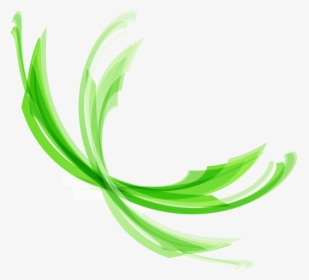 Green Lines Png - Lineas Decorativas Verdes Png, Transparent Png, Transparent PNG