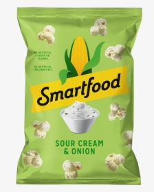 Smartfood® Sour Cream & Onion Flavored Popcorn - Smartfood Popcorn Logo, HD Png Download, Transparent PNG