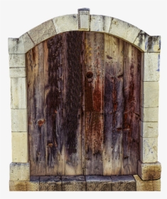 Goal, Door, Input, Old, Old Door, House Entrance, Wood - Old Door Transparent, HD Png Download, Transparent PNG