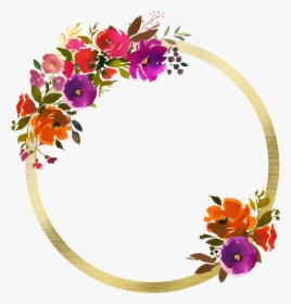 This Graphics Is Hand Painted Floral Png Transparent - Hand Painted Flower Png, Png Download, Transparent PNG