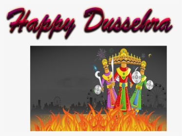 Transparent Wishes Png - Animated Happy Dussehra Hd, Png Download, Transparent PNG