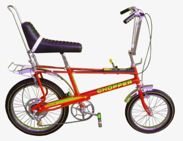 Raleigh Chopper Bike Red Mk-1 Transparent Image - Raleigh Bicycle Company, HD Png Download, Transparent PNG