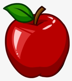 Apple Photography Juice Fruit Red Thumb - Transparent Background Cartoon Apple Png, Png Download, Transparent PNG