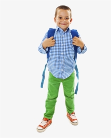 Png Boy With Backpack - Boy With Backpack Png, Transparent Png, Transparent PNG