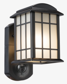 Outdoor Wall Lights With Camera, HD Png Download, Transparent PNG