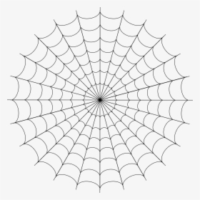 Spider Web Coloring Page, HD Png Download, Transparent PNG