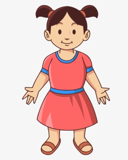 Girl Growing Up Cartoon, HD Png Download, Transparent PNG