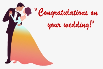 Wedding Wishes Png Free Image Download - Wedding Couples Clipart Png, Transparent Png, Transparent PNG