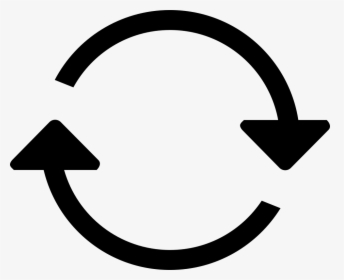 Two Circular Arrows - Cycle Icon Png, Transparent Png, Transparent PNG