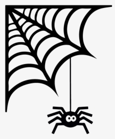 Transparent Corner Spider Web Clipart - Corner Spider Web Png, Png Download, Transparent PNG