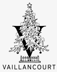 Christmas Tree Drawing Png, Transparent Png, Transparent PNG