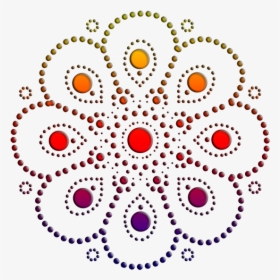 Dotillism/pointillism - Circle, HD Png Download, Transparent PNG