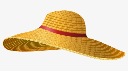 Clipart Hat Spring - Straw Hat Transparent Background, HD Png Download, Transparent PNG