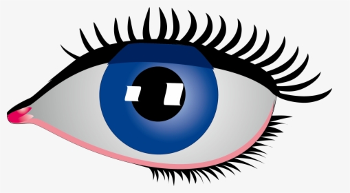 Vector Eyes Big Eye - Big Blue Eyes Cartoon, HD Png Download, Transparent PNG