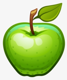 October Apples Clip Art - Green Apple Png Clipart, Transparent Png, Transparent PNG