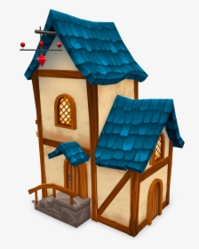 Lowlypoly   Class - House, HD Png Download, Transparent PNG