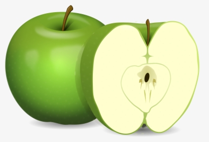 Apple Wedge Cliparts - Green Apples Clip Art, HD Png Download, Transparent PNG