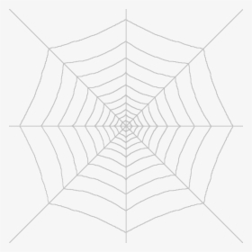 Spider Web Symmetry Structure Pattern - Transparent Background Spider Web Png, Png Download, Transparent PNG