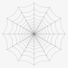 Spiderweb Clipart Friendly Spider - Spider Web No Background, HD Png Download, Transparent PNG